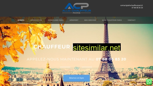 allochauffeurparis.fr alternative sites