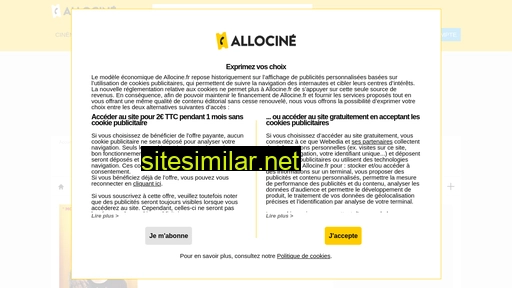 Allocine similar sites