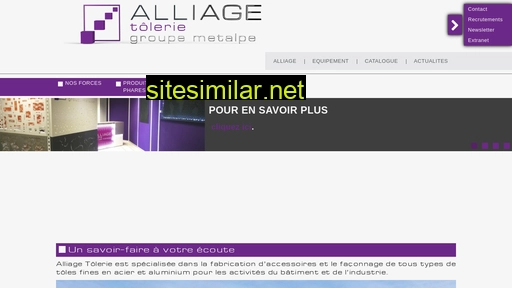 alliage-tolerie.fr alternative sites