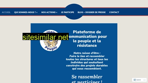 alliance-du-peuple.fr alternative sites