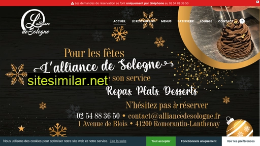alliancedesologne.fr alternative sites