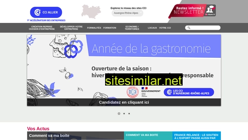 allier.cci.fr alternative sites