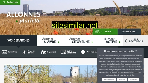 allonnes.fr alternative sites