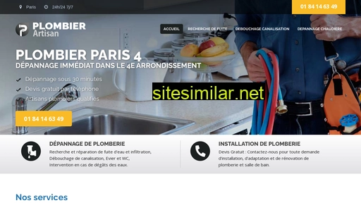allo-plombier-paris4.fr alternative sites