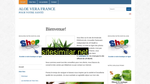 aloevera-lr.fr alternative sites