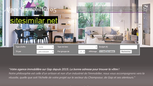 alpes-immobilier05.fr alternative sites