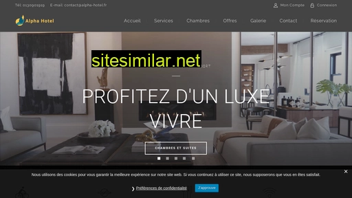 alpha-hotel.fr alternative sites