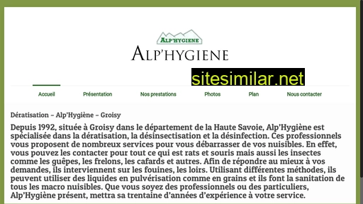 alphygiene-deratisation-desinsectisation.fr alternative sites