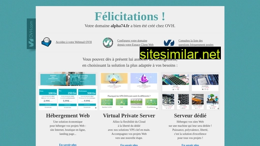 alpha74.fr alternative sites