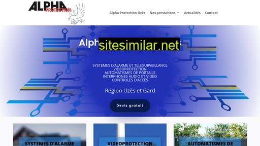 alphaprotection30.fr alternative sites
