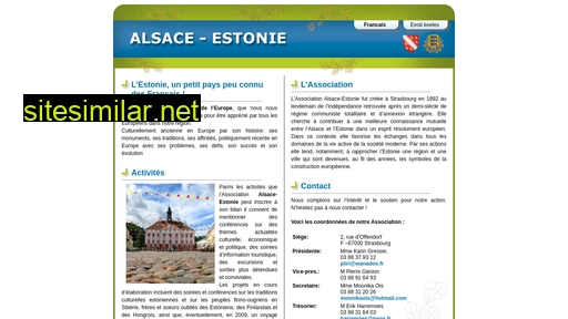 Alsace-estonie similar sites