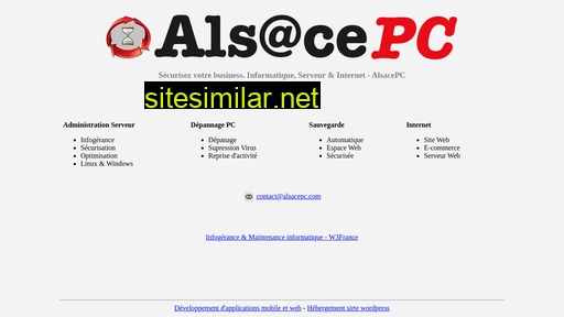 alsace-pc.fr alternative sites