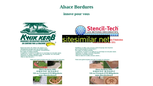 alsacebordures.fr alternative sites