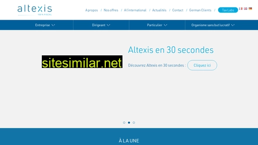 altexis.fr alternative sites