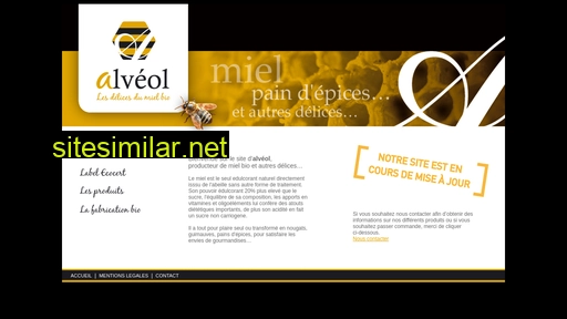 alveol-miel.fr alternative sites