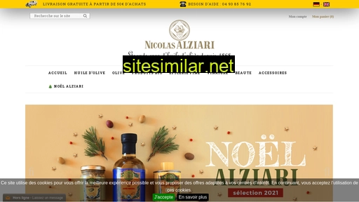 alziari.com.fr alternative sites