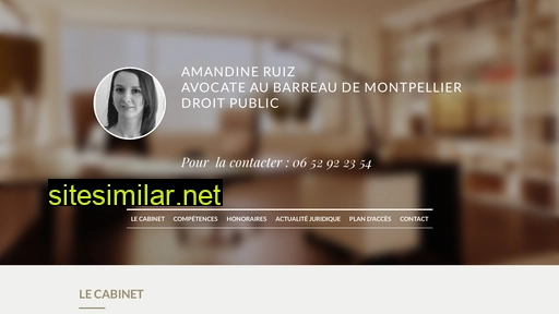 amandine-ruiz-avocat-montpellier.fr alternative sites