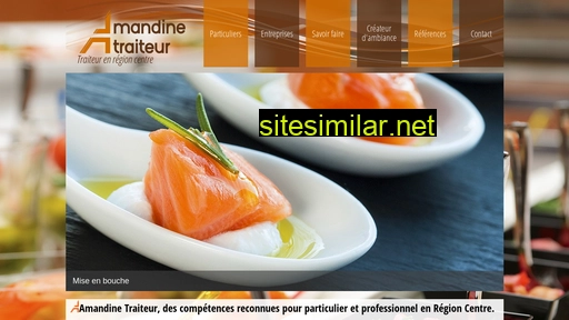 amandine-traiteur.fr alternative sites