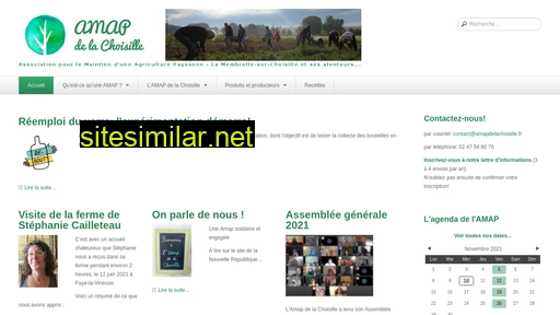 amapdelachoisille.fr alternative sites