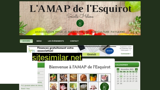 amapdelesquirot.fr alternative sites