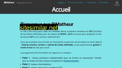 amatheur.fr alternative sites