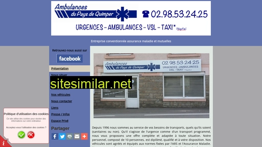 ambulance-quimper.fr alternative sites