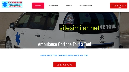 ambulancecorinnetoul.fr alternative sites