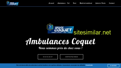 ambulances-coquet.fr alternative sites