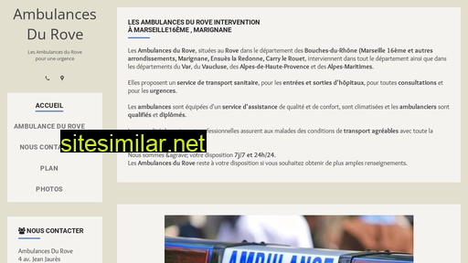 ambulances-du-rove.fr alternative sites