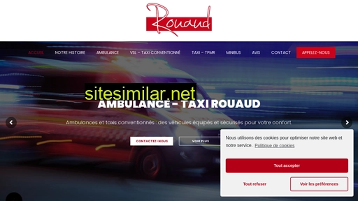ambulancetaxirouaud.fr alternative sites