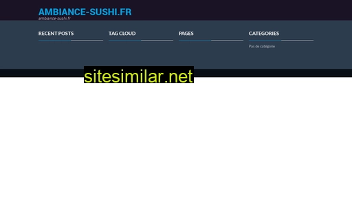 ambiance-sushi.fr alternative sites