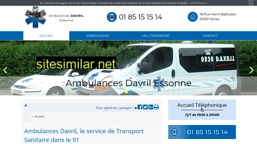 ambulance-du-val-d-yerres.fr alternative sites