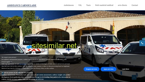 Ambulance-taxi-carnoules similar sites