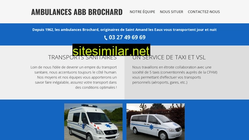 ambulances-brochard.fr alternative sites