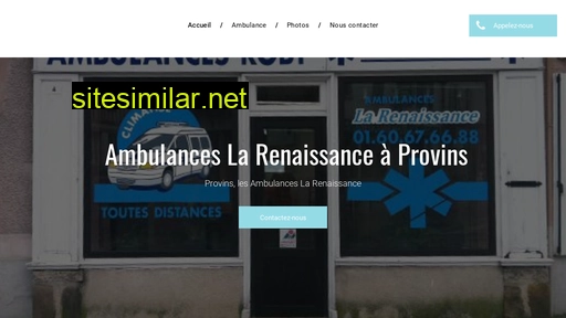 ambulances-renaissance-provins.fr alternative sites