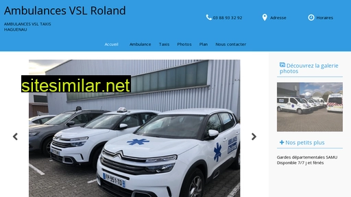 ambulances-roland-haguenau.fr alternative sites