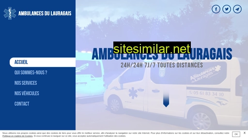 ambulancesdulauragais.fr alternative sites