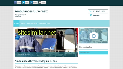 ambulancesduverneix.fr alternative sites
