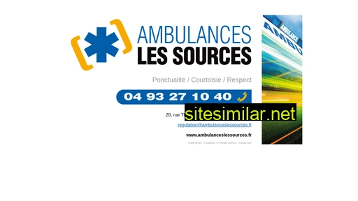 ambulanceslessources.fr alternative sites