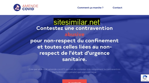 amende-covid.fr alternative sites