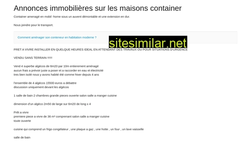 amenagement-container-maison.fr alternative sites