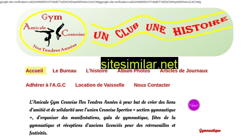 amicale-gym-cosnoise.fr alternative sites
