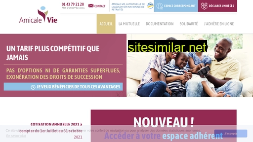 amicale-vie.fr alternative sites
