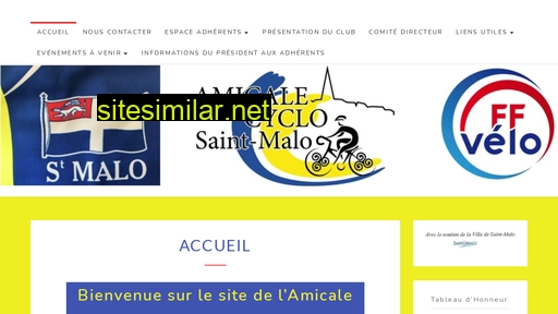 amicalecyclosaintmalo.fr alternative sites