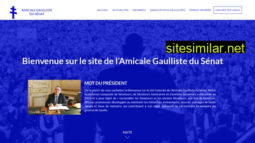 amicalegaullistesenat.fr alternative sites
