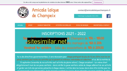 amicalelaiquechampeix.fr alternative sites