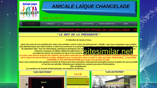 amicalelaiquechancelade.fr alternative sites