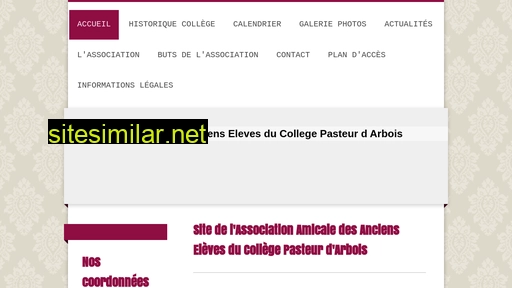 amicale-anciens-eleves-college-pasteur-arbois.fr alternative sites