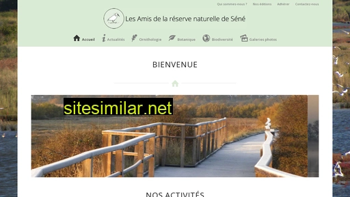 amisreservedesene.fr alternative sites