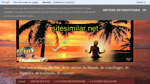 amourdesiles.fr alternative sites